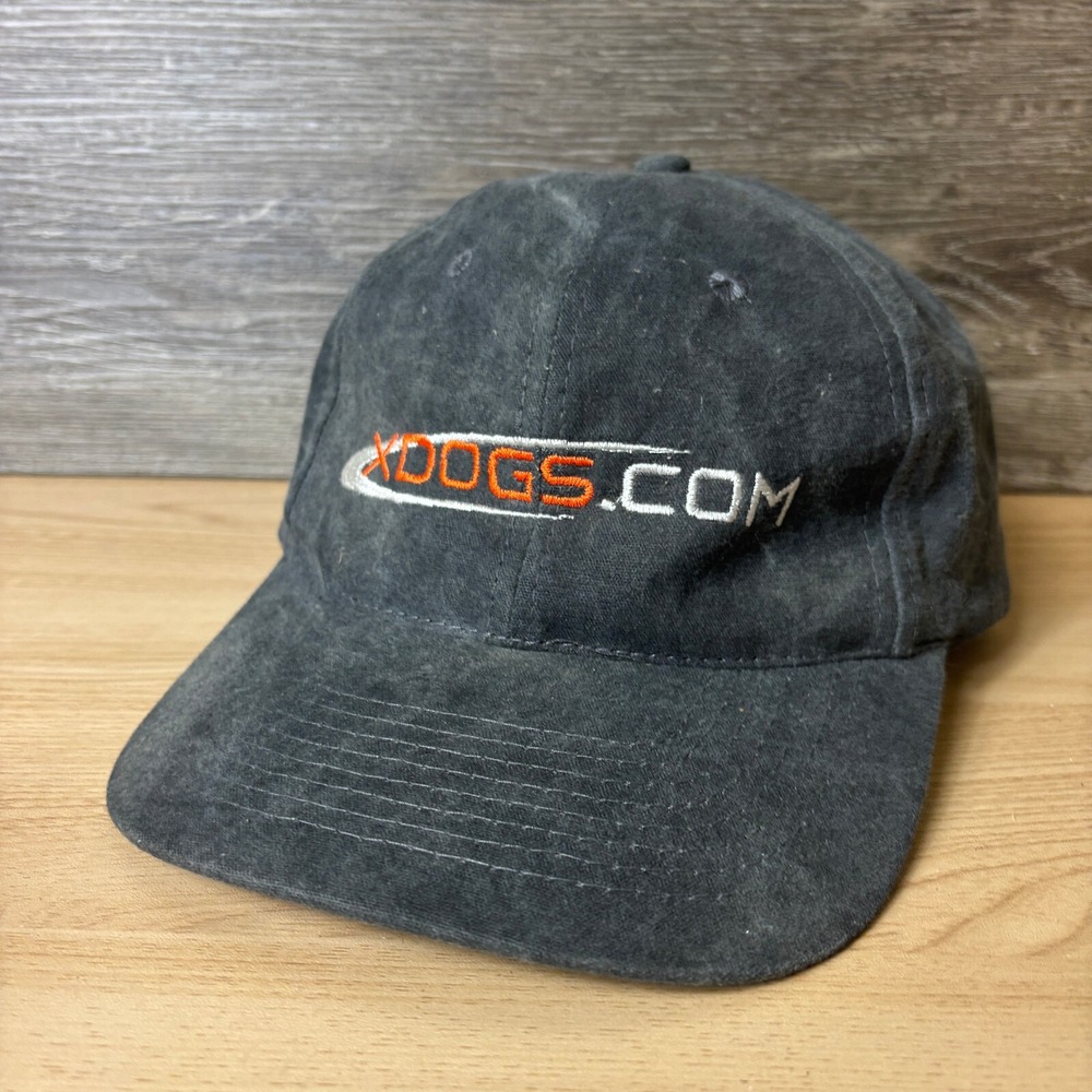X Dogs Hat Cap Strap Back Gray Adjustable Outdoors